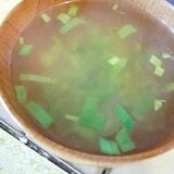 こぶ茶で簡単☆疲労回復・梅ねぎスープ